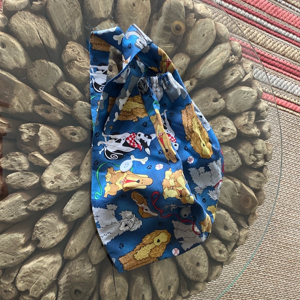 Cute dog themed scrub cap